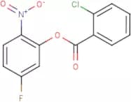 5-fluoro-2-nitrophenyl 2-chlorobenzoate