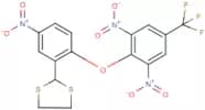 2-{2-[2,6-dinitro-4-(trifluoromethyl)phenoxy]-5-nitrophenyl}-1,3-dithiolane
