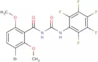 N-(3-bromo-2,6-dimethoxybenzoyl)-N'-(2,3,4,5,6-pentafluorophenyl)urea