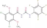 N-(3,5-dichloro-2,6-dimethoxybenzoyl)-N'-(2,3,4,5,6-pentafluorophenyl)urea