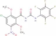 N-(3-chloro-2,6-dimethoxy-5-nitrobenzoyl)-N'-(2,3,4,5,6-pentafluorophenyl)urea