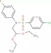 N1-(2,2-diethoxyethyl)-N1-(4-fluorophenyl)-4-chlorobenzene-1-sulphonamide