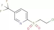 2-[(2-Chloroethyl)sulphonyl]-5-(trifluoromethyl)pyridine