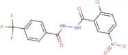 N'1-[4-(trifluoromethyl)benzoyl]-2-chloro-5-nitrobenzene-1-carbohydrazide