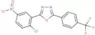 2-(2-chloro-5-nitrophenyl)-5-[4-(trifluoromethyl)phenyl]-1,3,4-oxadiazole
