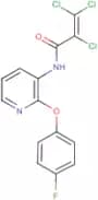 N1-[2-(4-fluorophenoxy)-3-pyridyl]-2,3,3-trichloroacrylamide