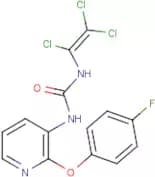 N-[2-(4-fluorophenoxy)-3-pyridyl]-N'-(1,2,2-trichlorovinyl)urea