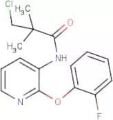N1-[2-(2-fluorophenoxy)-3-pyridyl]-3-chloro-2,2-dimethylpropanamide