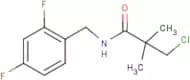 N1-(2,4-difluorobenzyl)-3-chloro-2,2-dimethylpropanamide