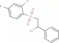 1-[(2-chloro-2-phenylethyl)sulphonyl]-2,4-difluorobenzene