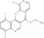 ethyl 4-[(2-chloro-3-pyridyl)oxy]-5,8-difluoroquinoline-3-carboxylate