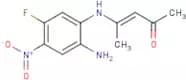 4-(2-amino-5-fluoro-4-nitroanilino)pent-3-en-2-one