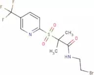 N1-(2-bromoethyl)-2-methyl-2-{[5-(trifluoromethyl)-2-pyridyl]sulphonyl}propanamide