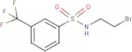 N1-(2-bromoethyl)-3-(trifluoromethyl)benzene-1-sulphonamide