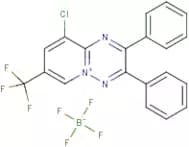 9-chloro-2,3-diphenyl-7-(trifluoromethyl)pyrido[1,2-b][1,2,4]triazin-5-ium tetrafluoroborate