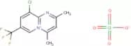 9-chloro-2,4-dimethyl-7-(trifluoromethyl)pyrido[1,2-a]pyrimidin-5-ium perchlorate