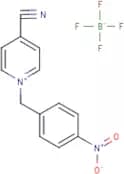 4-cyano-1-(4-nitrobenzyl)pyridinium tetrafluoroborate