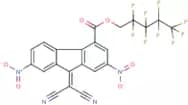 2,2,3,3,4,4,5,5,5-nonafluoropentyl 9-(dicyanomethylidene)-2,7-dinitro-9H-fluorene-4-carboxylate