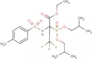 ethyl 2-(diisobutoxyphosphoryl)-3,3,3-trifluoro-2-{[(4-methylphenyl)sulphonyl]amino}propanoate