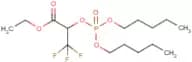 ethyl 2-{[di(pentyloxy)phosphoryl]oxy}-3,3,3-trifluoropropanoate