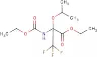 ethyl 2-[(ethoxycarbonyl)amino]-3,3,3-trifluoro-2-isopropoxypropanoate