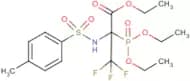 ethyl 2-(diethoxyphosphoryl)-3,3,3-trifluoro-2-{[(4-methylphenyl)sulphonyl]amino}propanoate