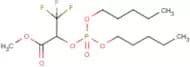 methyl 2-{[di(pentyloxy)phosphoryl]oxy}-3,3,3-trifluoropropanoate