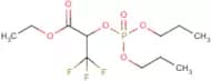 ethyl 2-[(dipropoxyphosphoryl)oxy]-3,3,3-trifluoropropanoate