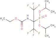 diisopropyl [1-[(ethoxycarbonyl)amino]-2,2,2-trifluoro-1-(trifluoromethyl)ethyl]phosphonate