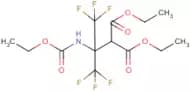 diethyl 2-[1-[(ethoxycarbonyl)amino]-2,2,2-trifluoro-1-(trifluoromethyl)ethyl]malonate