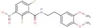 N-(3,4-dimethoxyphenethyl)-2,6-difluoro-3-nitrobenzamide