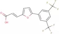 3-{5-[3,5-di(trifluoromethyl)phenyl]-2-furyl}acrylic acid