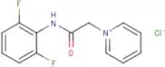 N1-(2,6-difluorophenyl)-2-pyridinium-1-ylacetamide chloride