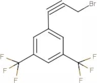 1-(3-Bromoprop-1-ynyl)-3,5-di(trifluoromethyl)benzene