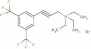 {3-[3,5-di(trifluoromethyl)phenyl]prop-2-ynyl}(triethyl)ammonium bromide