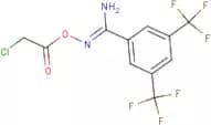 O1-(2-chloroacetyl)-3,5-di(trifluoromethyl)benzene-1-carbohydroximamide