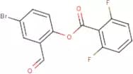 4-bromo-2-formylphenyl 2,6-difluorobenzoate