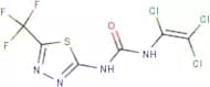 N-(1,2,2-Trichlorovinyl)-N'-[5-(trifluoromethyl)-1,3,4-thiadiazol-2-yl]urea