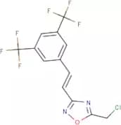 5-(Chloromethyl)-3-[3,5-di(trifluoromethyl)styryl]-1,2,4-oxadiazole