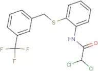 N1-(2-{[3-(trifluoromethyl)benzyl]thio}phenyl)-2,2-dichloroacetamide
