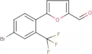 5-[4-Bromo-2-(trifluoromethyl)phenyl]-2-furaldehyde