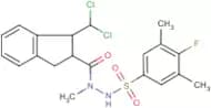 N'-{[1-(dichloromethyl)-2,3-dihydro-1H-inden-2-yl]carbonyl}-4-fluoro-N',3,5-trimethylbenzenesulpho…