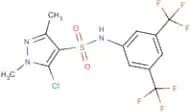 N4-[3,5-di(trifluoromethyl)phenyl]-5-chloro-1,3-dimethyl-1H-pyrazole-4-sulphonamide