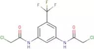 2-chloro-N-[3-[(2-chloroacetyl)amino]-5-(trifluoromethyl)phenyl]acetamide