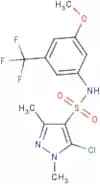 N4-[3-methoxy-5-(trifluoromethyl)phenyl]-5-chloro-1,3-dimethyl-1H-pyrazole-4-sulphonamide
