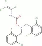 N,N-bis(2-chloro-6-fluorobenzyl)-N-({[(1,2,2-trichlorovinyl)amino]carbonyl}oxy)amine