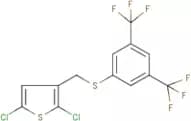 3-({[3,5-bis(trifluoromethyl)phenyl]thio}methyl)-2,5-dichlorothiophene