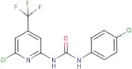 N-(4-chlorophenyl)-N'-[6-chloro-4-(trifluoromethyl)-2-pyridyl]urea