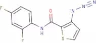 N2-(2,4-difluorophenyl)-3-azidothiophene-2-carboxamide