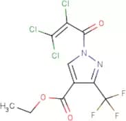 ethyl 1-(2,3,3-trichloroacryloyl)-3-(trifluoromethyl)-1H-pyrazole-4-carboxylate